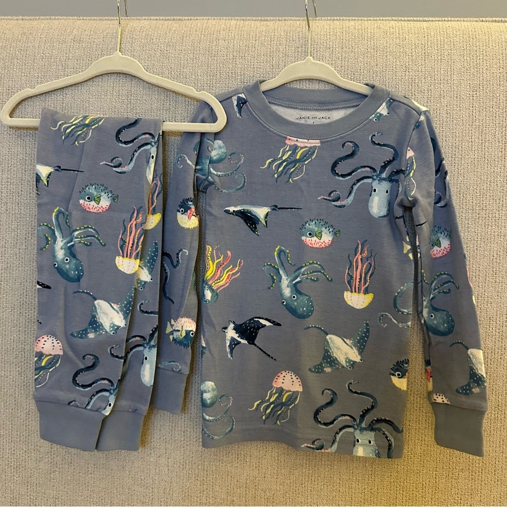 Janie and Jack Underwater Adventure Kids Pajamas